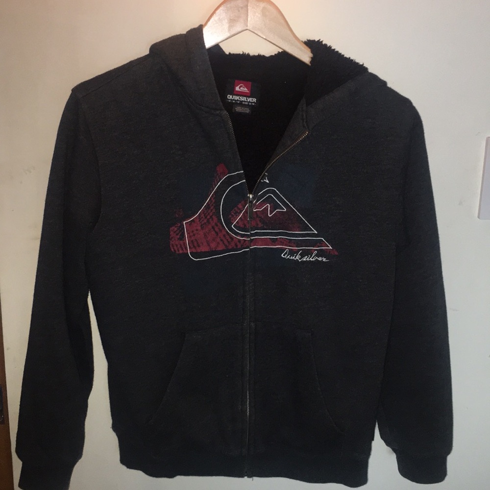 Quicksilver hooded sweat jacket